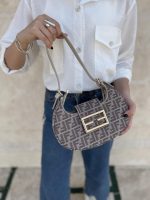 کیف دوشی و دستی زنانه فندی زنانه مدل 2007