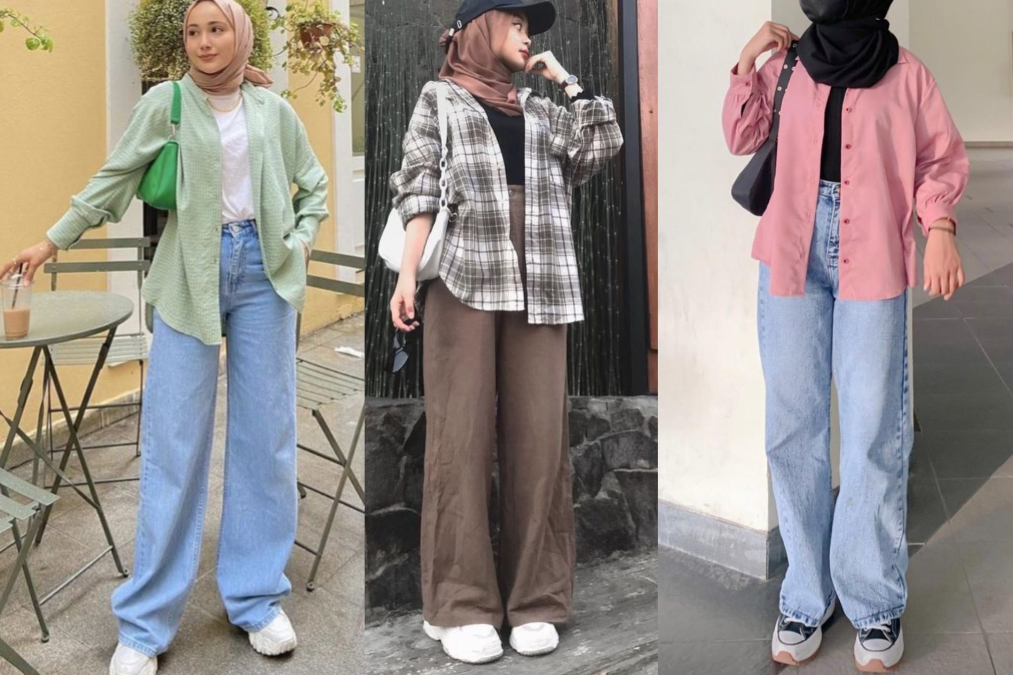 انواع استایل جذاب و خفن با شلوار بگ