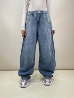 شلوار جین زنانه بالنی آبی