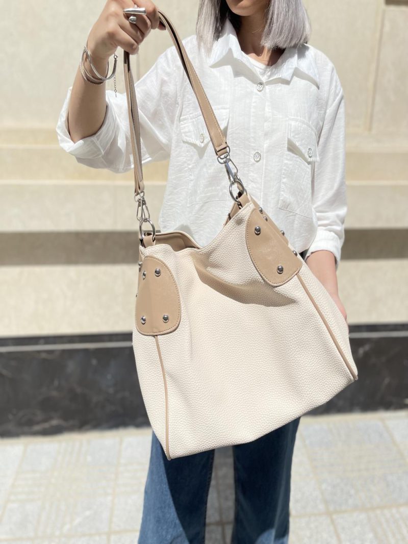 کیف دوشی زنانه بزرگ شل