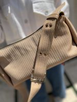 کیف دوشی زنانه پارچه کتان وارداتی