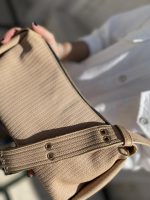 کیف دوشی زنانه پارچه کتان وارداتی