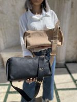 کیف دوشی زنانه پارچه کتان وارداتی