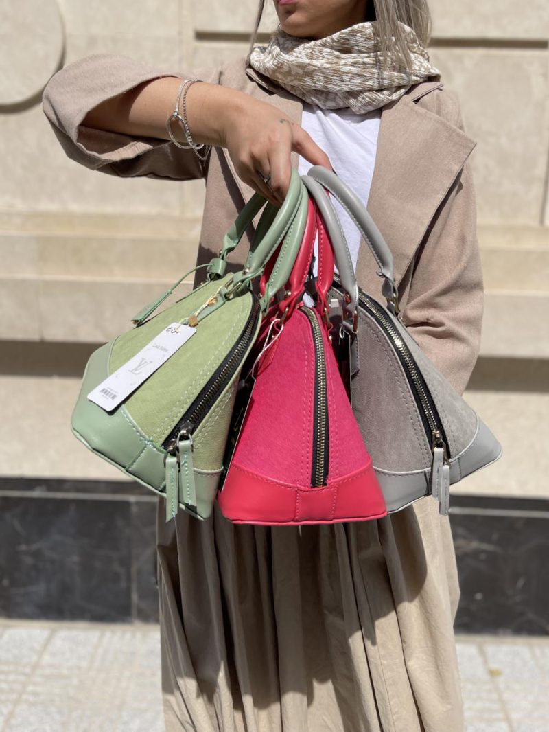 کیف دستی زنانه رنگ سبز روشن