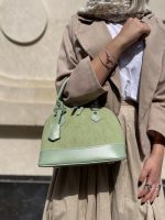 کیف دستی زنانه رنگ سبز روشن