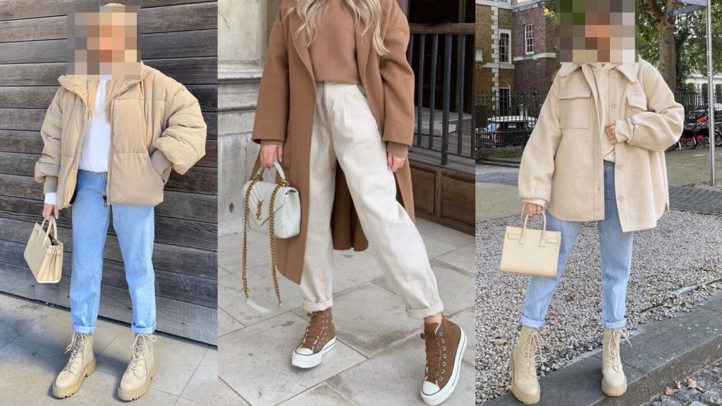 استایل انواع مانتو با شلوار مام فیت و مام استایل