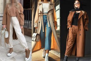 استایل شلوار مام فیت و مام استایل با انواع مانتو