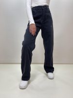 شلوار جین نیم بگ زنانه مشکی