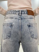 شلوار جین بگ زنانه آبی زارا