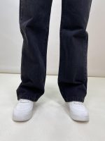 شلوار جین زنانه نیم بگ مشکی