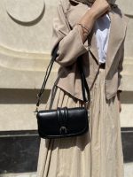 کیف دوشی زنانه چرم رنگ مشکی