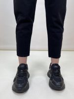 شلوار جین زنانه مام فیت مشکی