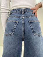 شلوار جین زنانه بگ اسپانیش آبی