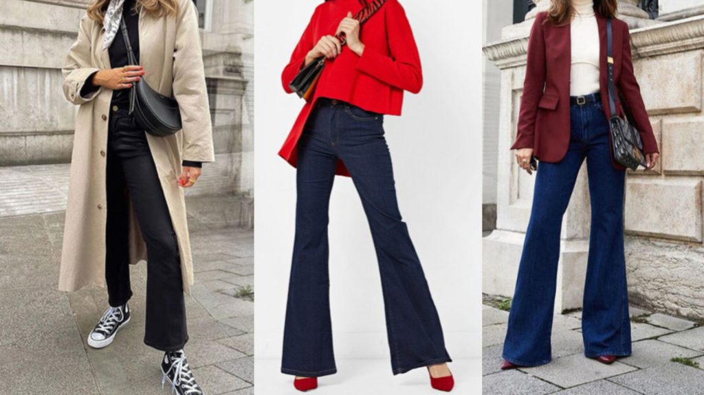 آموزش استایل شلوار بوتکات زنانه با لباس