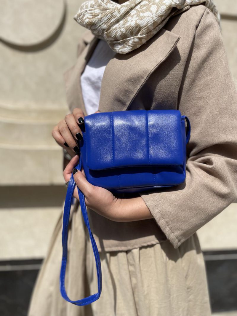 مینی بگ زنانه آبی کاربنی