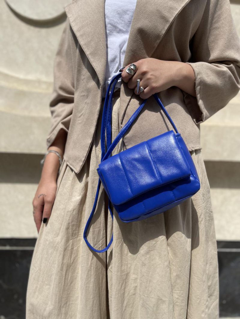 مینی بگ زنانه آبی کاربنی