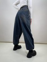 شلوار جین زنانه بالنی آبی