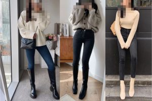 استایل با شلوار لگ جین