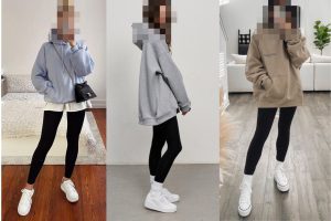 استایل با شلوار لگ با هودی و اسپرت