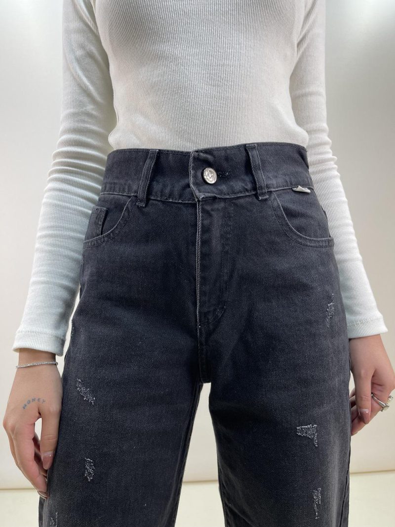 شلوار جین زنانه بگ مشکی