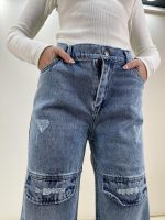 شلوار جین زنانه گارگو آبی یخی