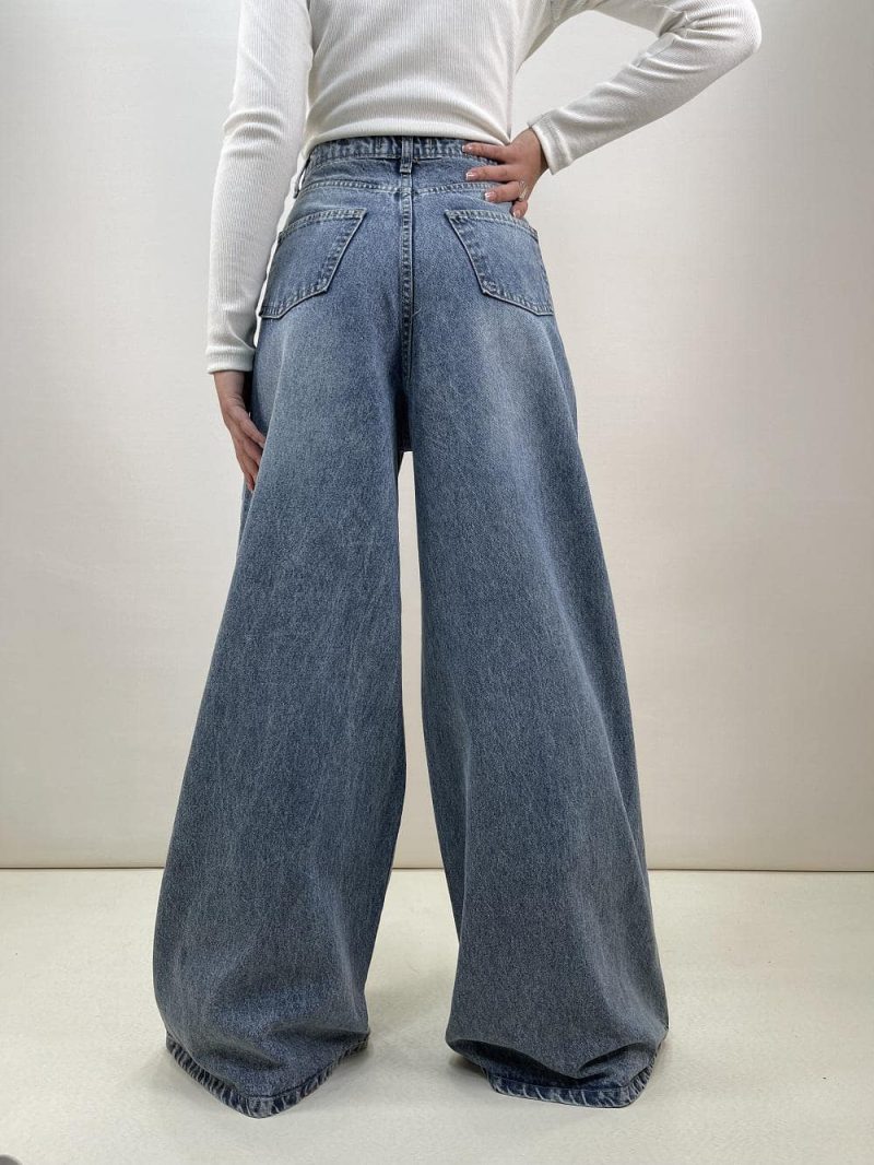 Women's full bag jeans