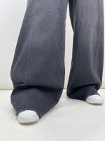 شلوار جین زنانه فول بگ مشکی