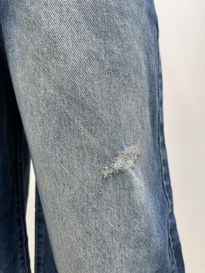 شلوار جین زنانه سوپر بگ آبی