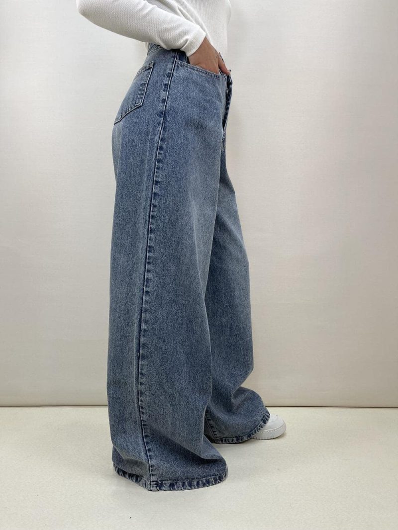 Women's full bag jeans
