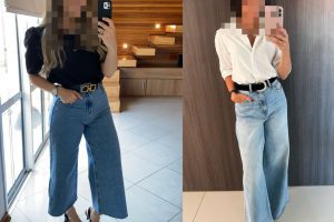 راهنمای انتخاب شلوار جین برای خانم کوتاه قد