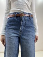 شلوار جین زنانه واید لگ آبی