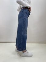 شلوار جین زنانه واید لگ آبی