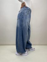 شلوار جین زنانه بالنی آبی
