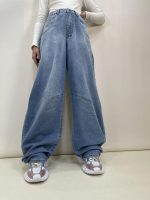 شلوار جین زنانه بالنی آبی