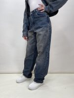 شلوار جین زنانه بالنی مکس تینت دار