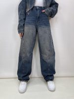 شلوار جین زنانه بالنی مکس تینت دار