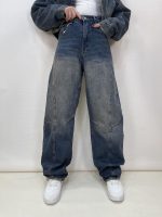 شلوار جین زنانه بالنی مکس تینت دار