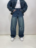 شلوار جین زنانه مام بالنی مکس تینت سبز