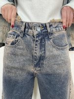 شلوار جین زنانه مدل بگ اسپنیش