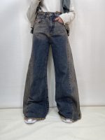 شلوار جین زنانه مدل بگ اسپنیش