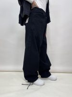 شلوار جین زنانه مام بالونی مکس مشکی