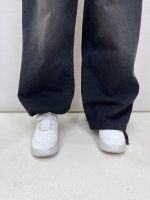 شلوار جین زنانه فول بگ دمپا گت خور زغالی