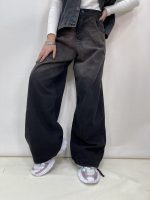 شلوار جین زنانه فول بگ تینت دار