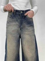 شلوار جین زنانه فول بگ شافل