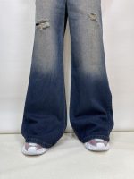 شلوار جین زنانه فول بگ شافل