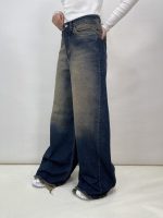 شلوار جین زنانه فول بگ شافل