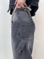 شلوار جین زنانه بالونی مکس زغالی