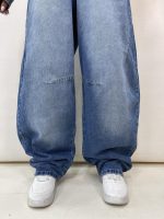 شلوار جین زنانه بالونی آبی