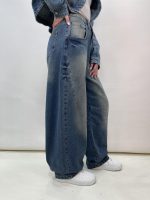 شلوار جین زنانه بالونی آبی