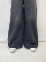 شلوار جین زنانه فول بگ زغالی